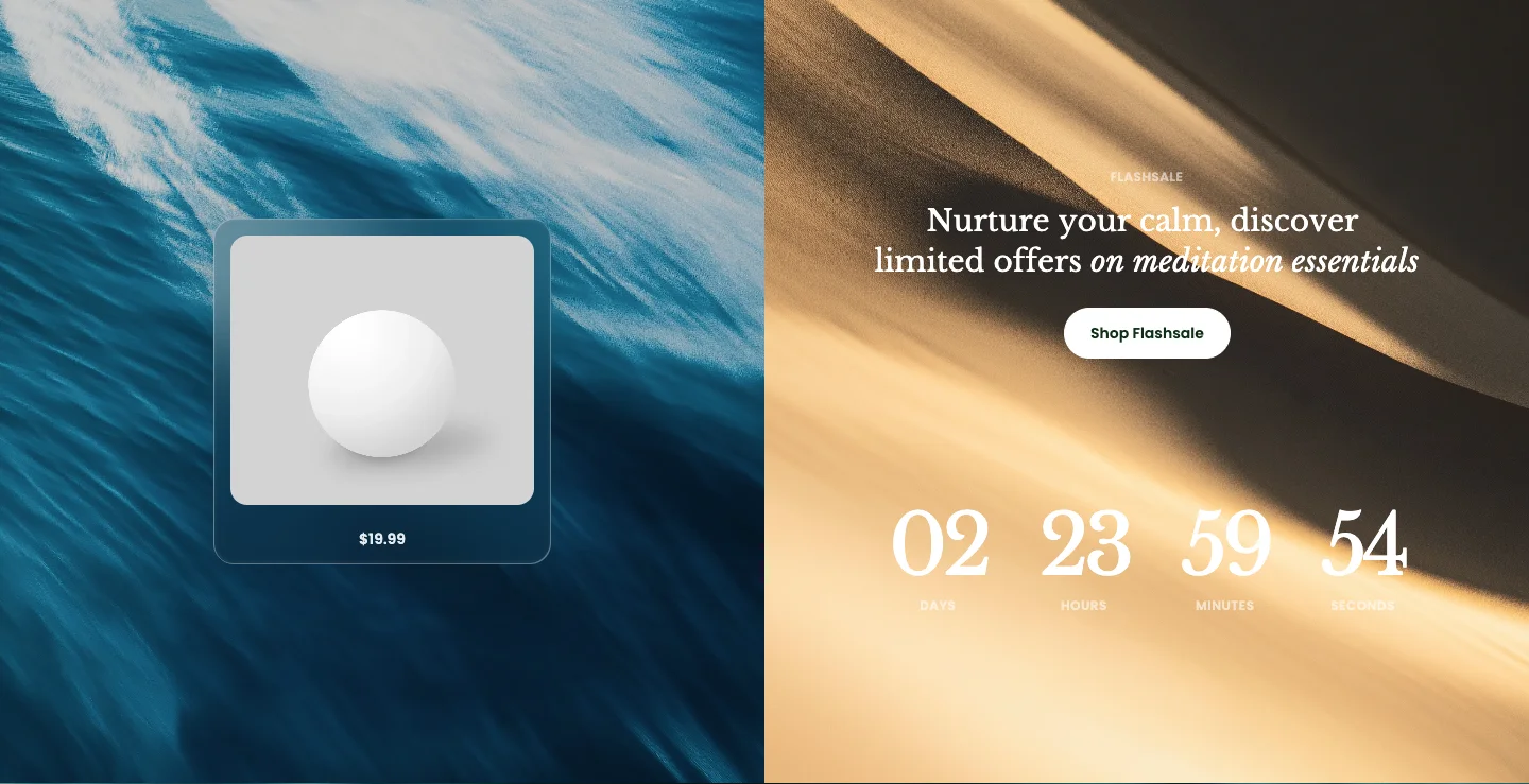 Countdown banner