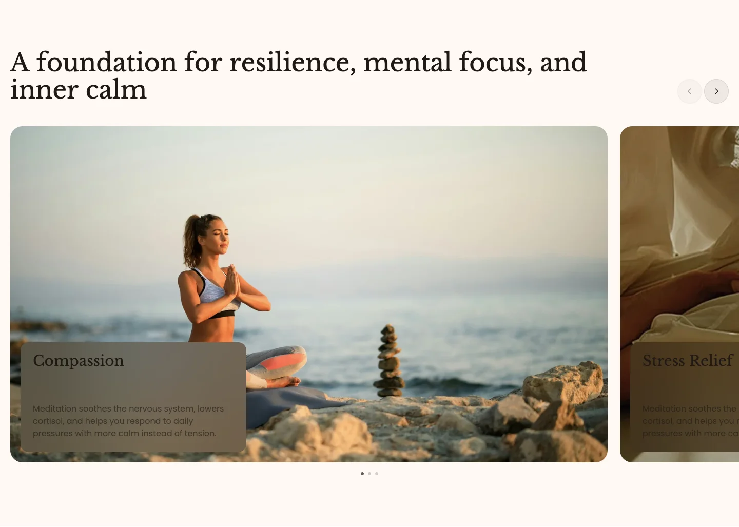 Image slider highlight