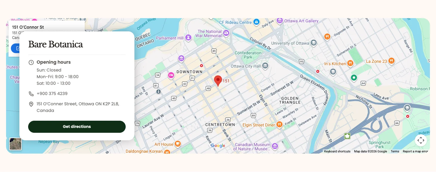 Store locator